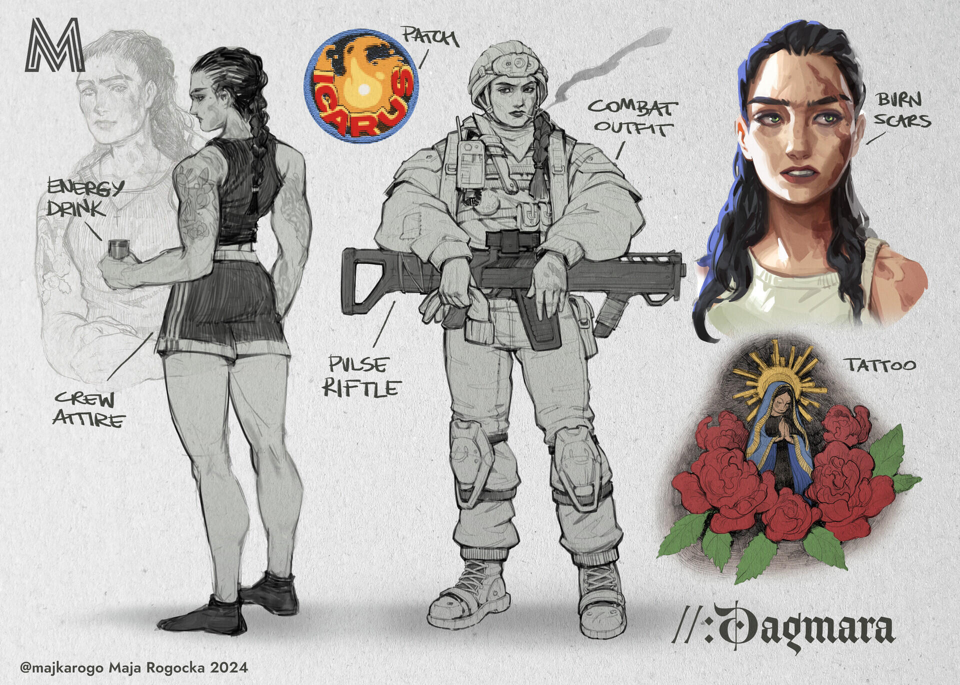 Mothership RPG Character Concept