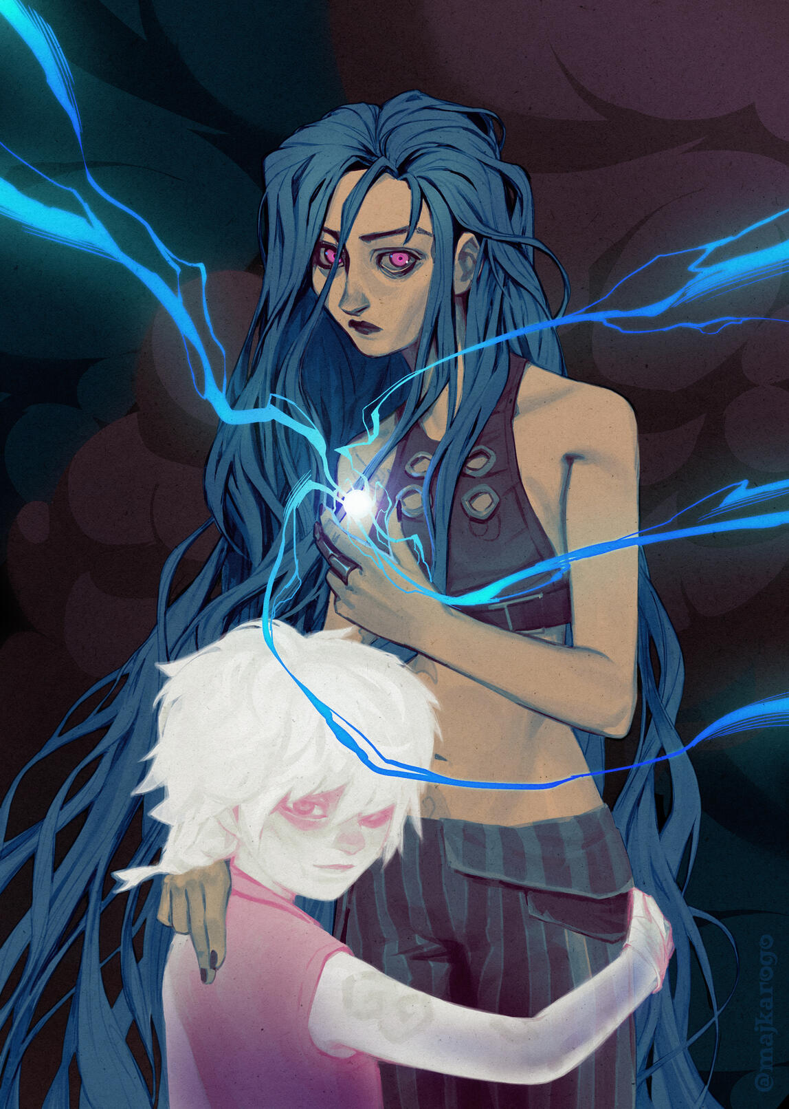 Jinx and Isha - Arcane